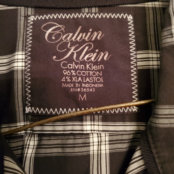 Calvin Klein Button Shirt,  SZ M - Picture 7 of 7